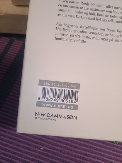 Ronja Røverdatter, Astrid Lindgren