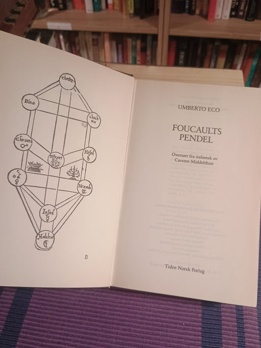 Foucaults pendel, Umberto Eco