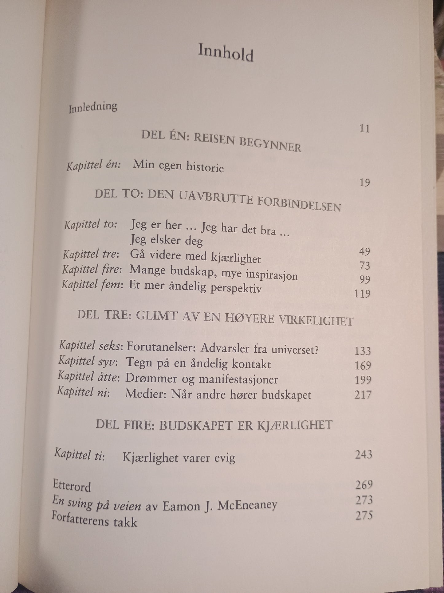 Budskap: Tegn, besøk og forvarsler fra dem som omkom 11. september 2011, Bonnie McEneaney
