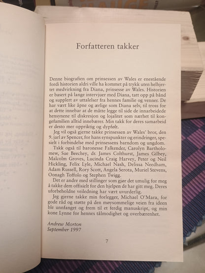 Diana: Hennes egen historie, Andrew Morton