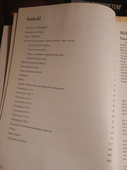 Ættebok for Pettersen Dass og hans hustru Margrethe Andersdatter, Øystein Angell Røtvold