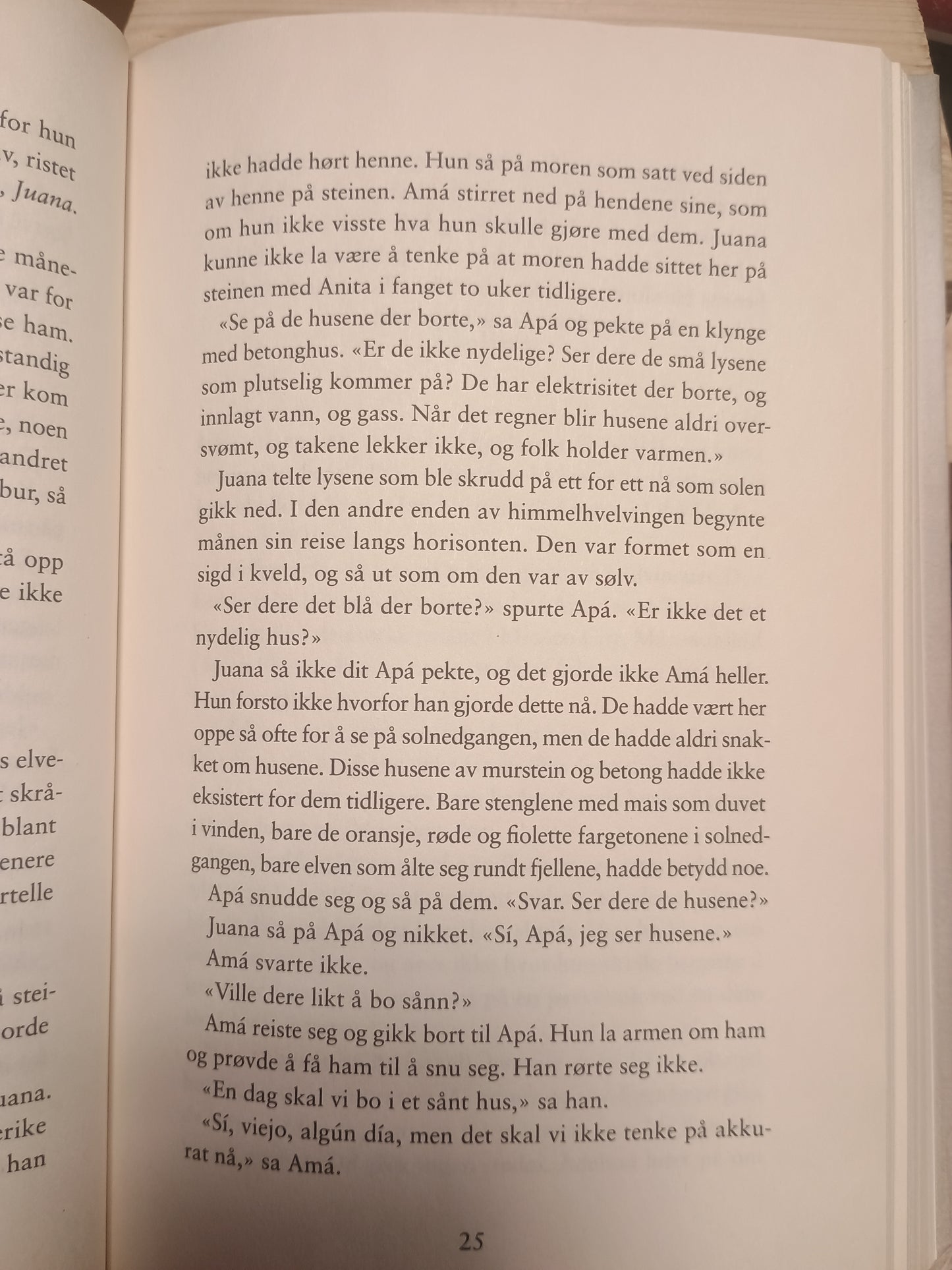 Over de hundre fjell, Reyna Grande