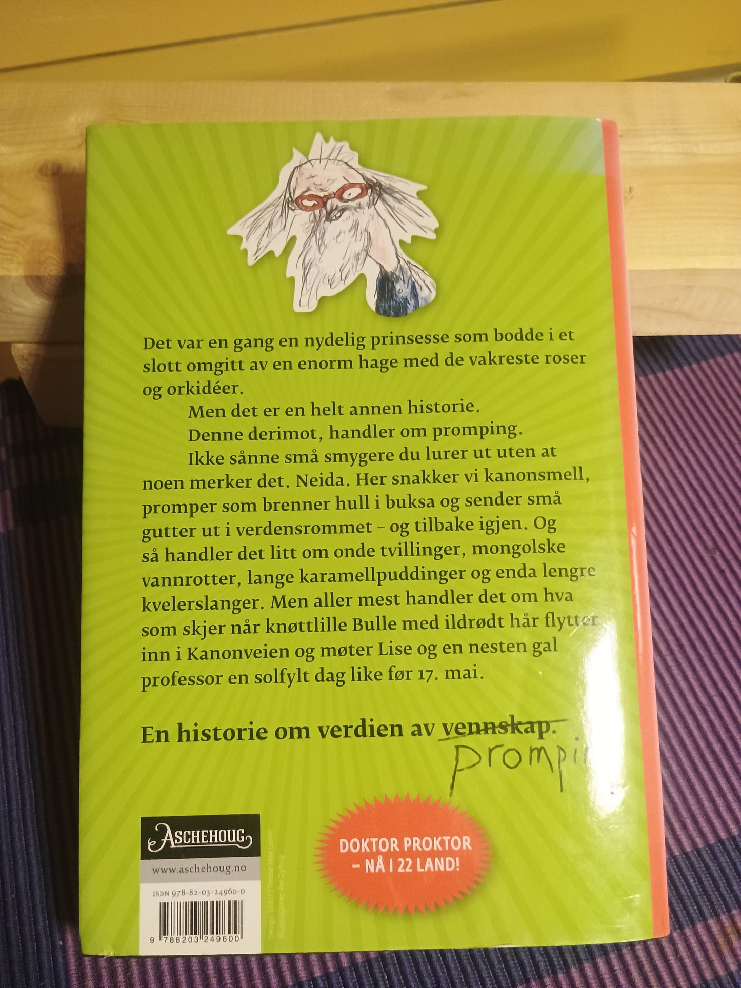 Doktor Proktors prompepulver, Jo Nesbø