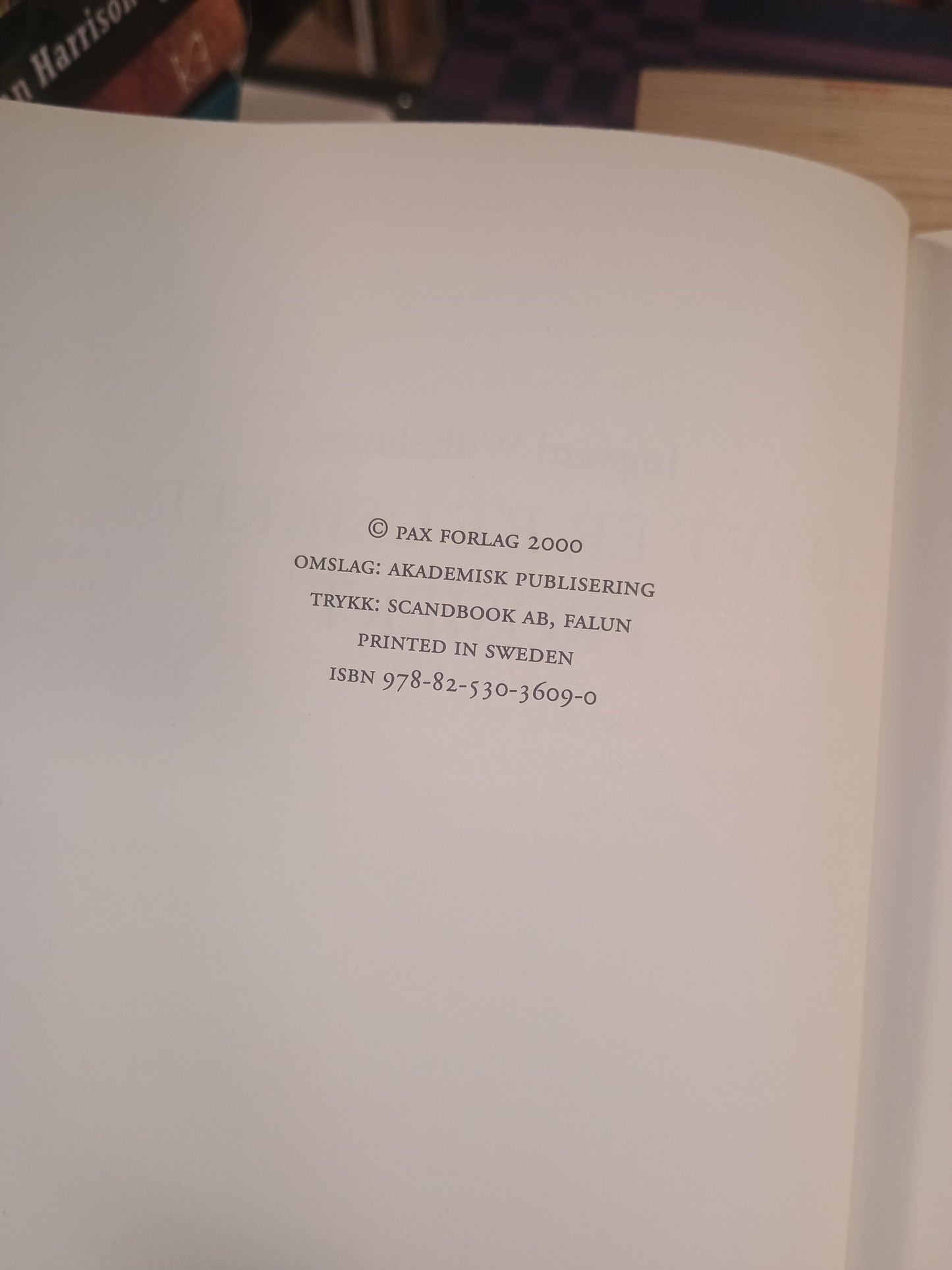 Livet er et usikkert prosjekt, Ingvard Wilhelmsen
