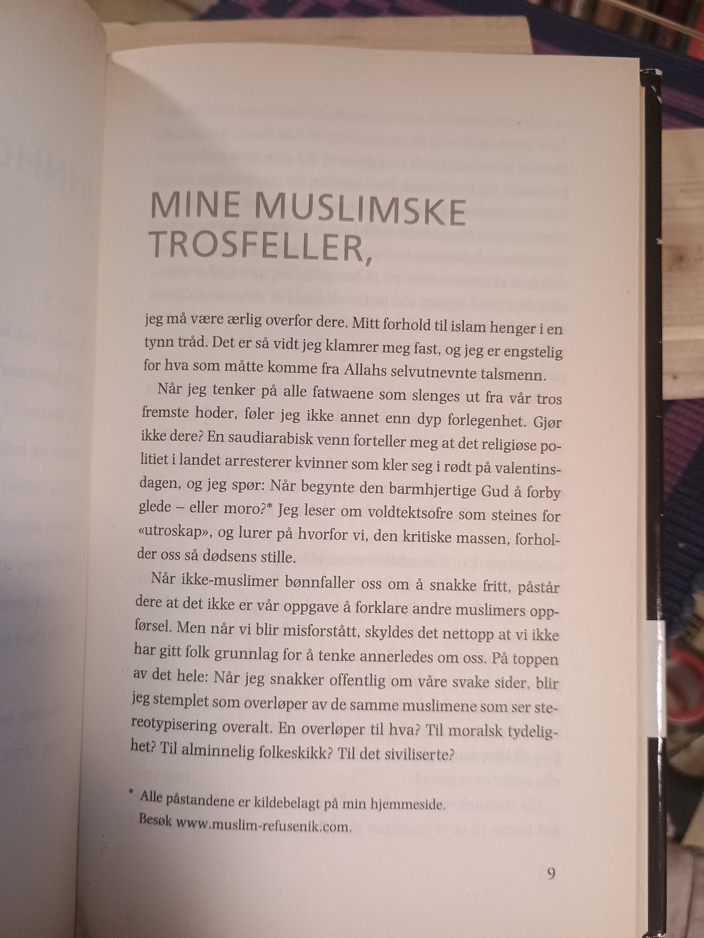 Hva er galt med Islam? En oppfordring om ærlighet og forandring, Irshad Manji