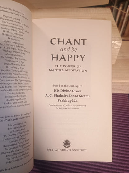 Chant and be happy: The power of mantra meditation