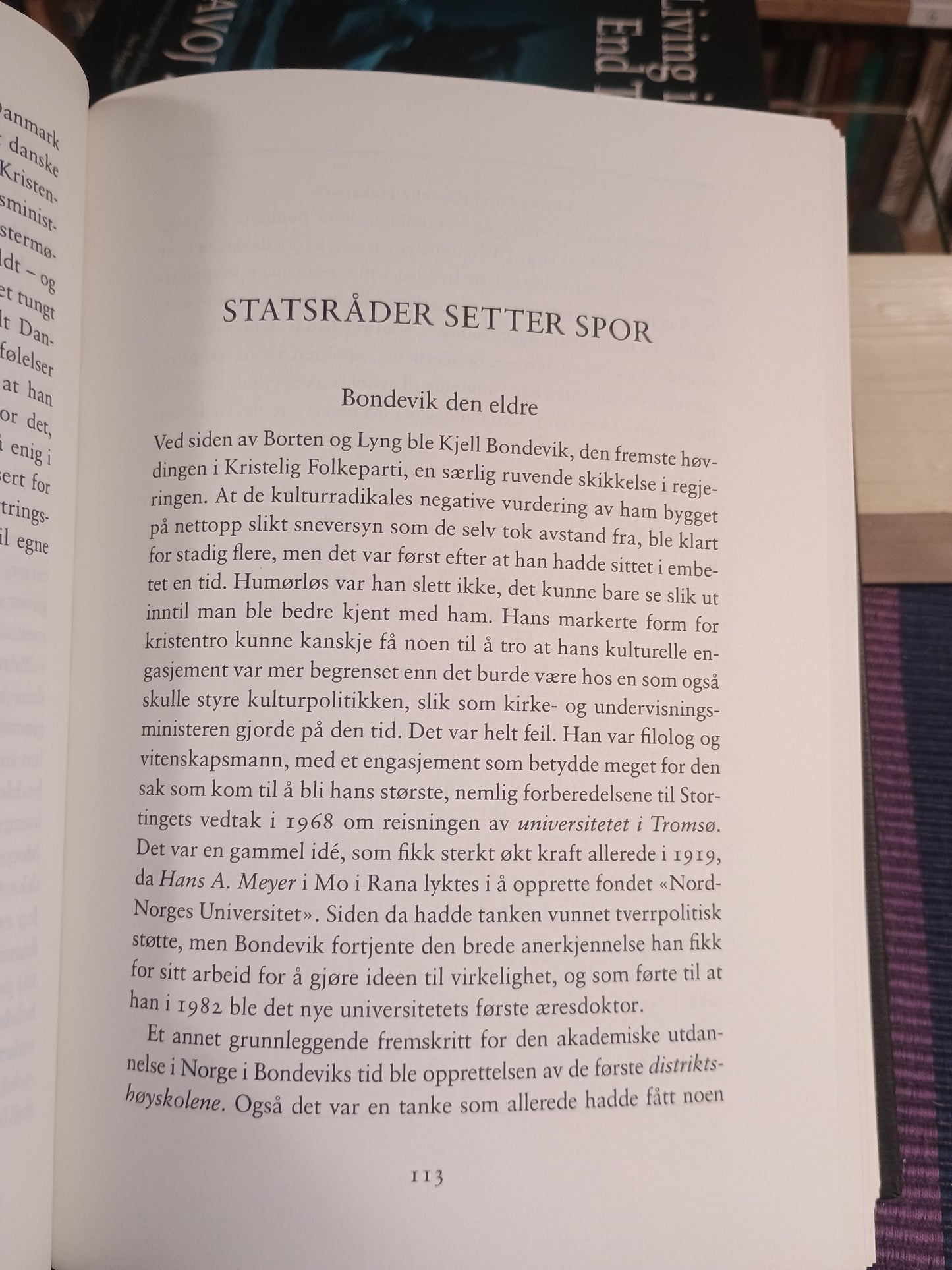 Myter og virkelighet, Kåre Willoch