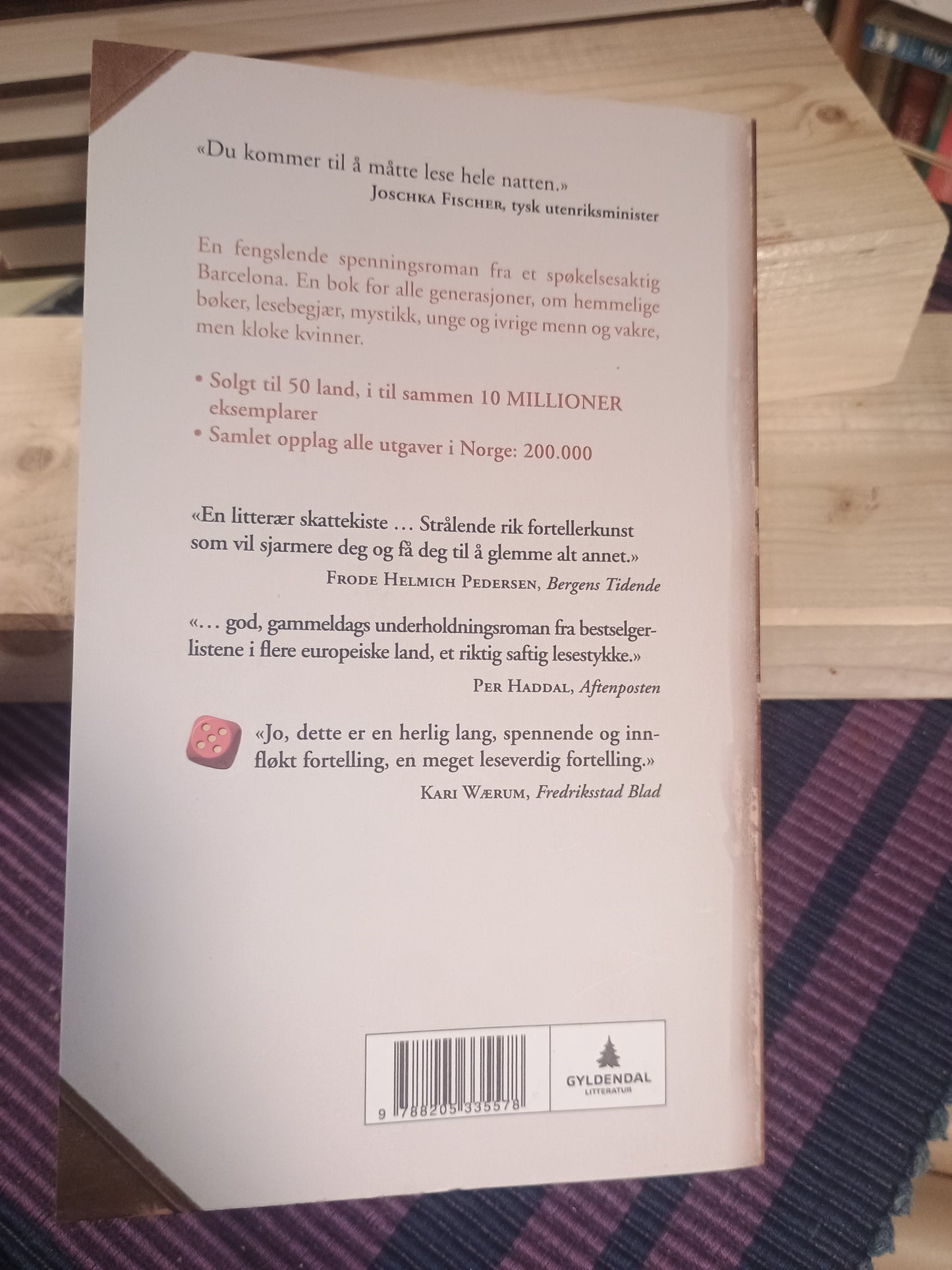 Vindens skygge, Carlos Ruiz Zafón