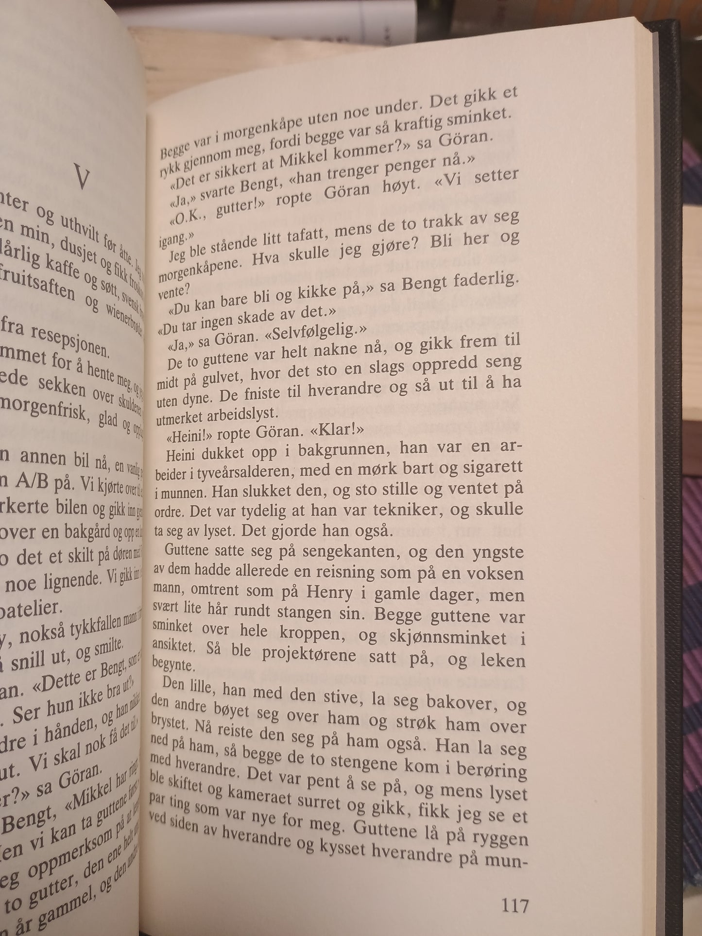 Uten en tråd, Jens Bjørneboe