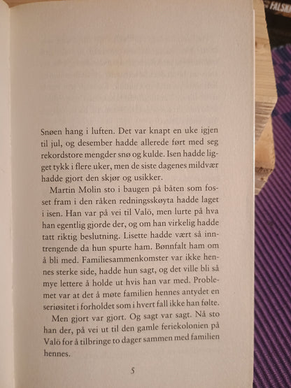 Snøstorm og mandelduft. Camilla Läckberg