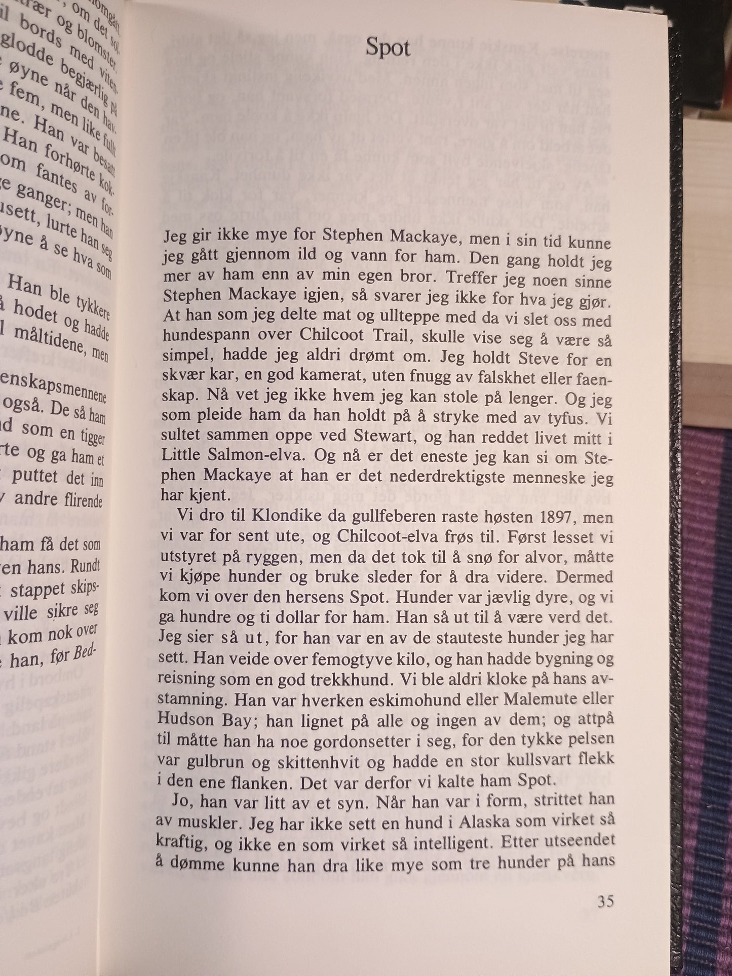 Livsgnisten og andre noveller, Jack London