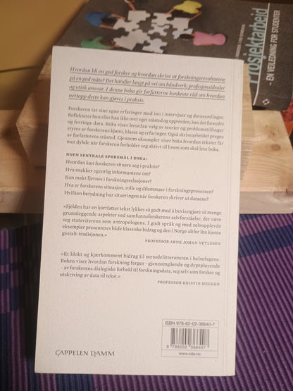 Forskeren i forskningsprosjektet. Cecilie B. Neumann og Iver B. Neumann