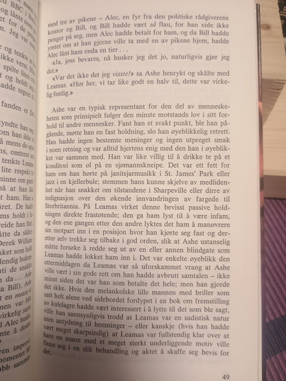 Spionen som i m inn fra kulden, John le Carré