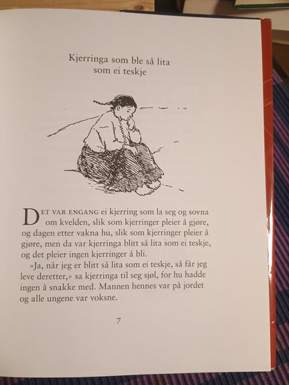 Kjerringa som ble så lita som ei teskje, Alf Prøysen