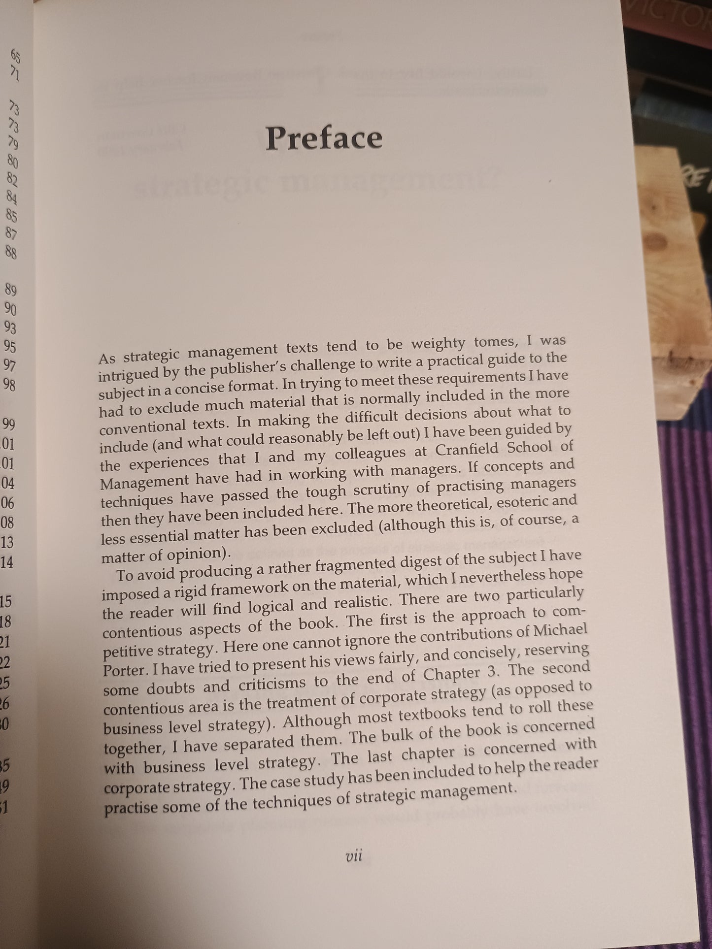 The Essence of Strategic Management, Cliff Bowman