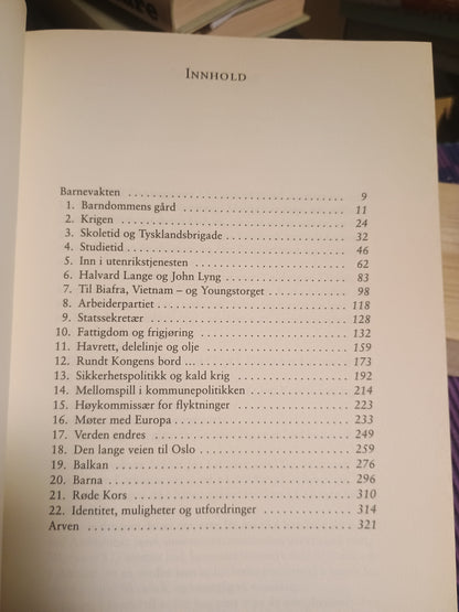 Det handler om mennesker, Thorvald Stoltenberg