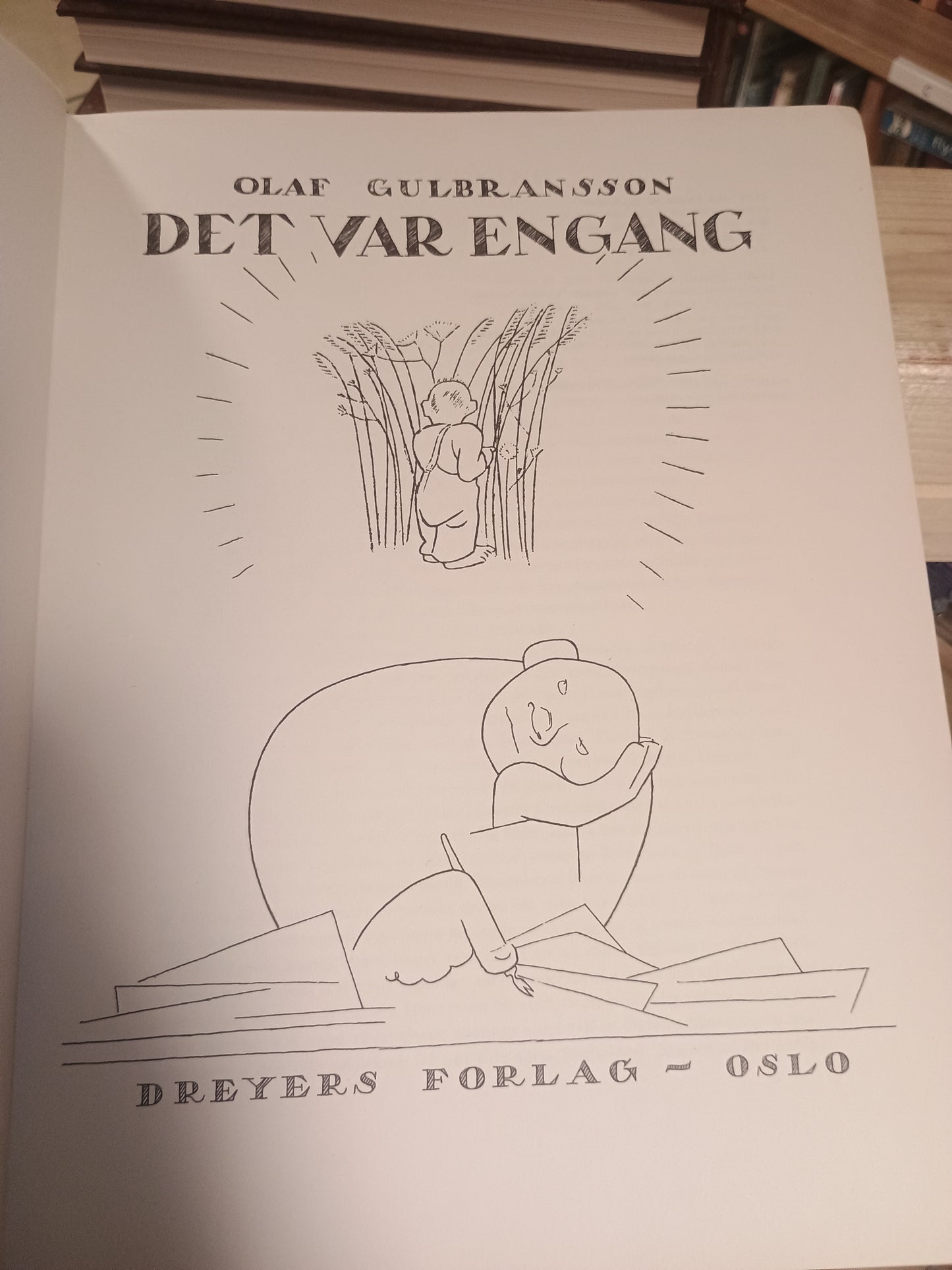 Det var engang, Olaf Gulbransson