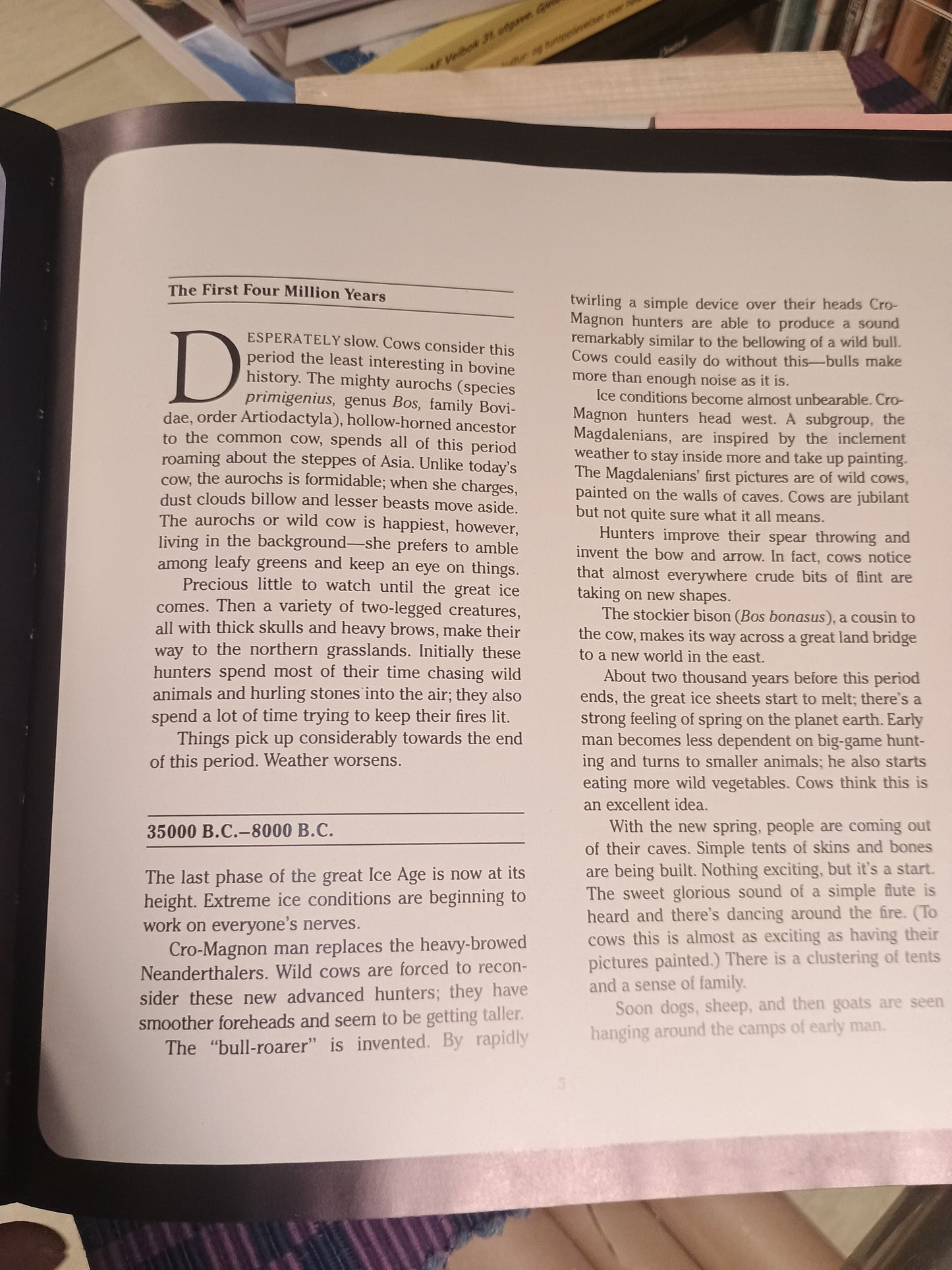 The Cow Book, Marc Gallant