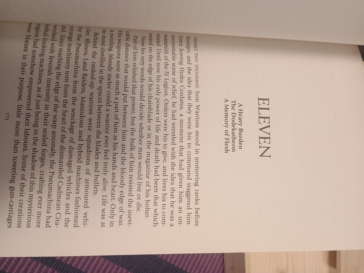 Angel Exterminatus: Flesh and iron, Graham McNeill