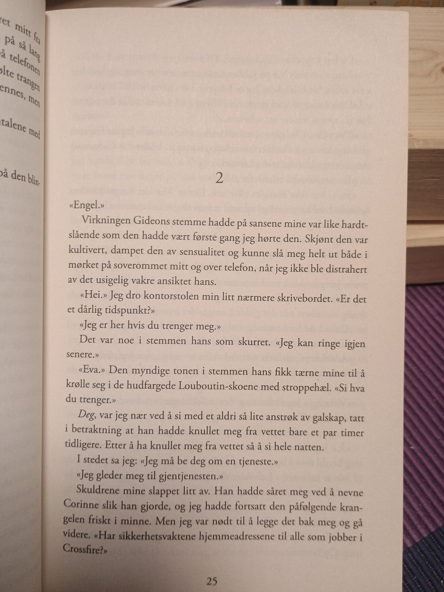 Grepet av deg, Sylvia Day