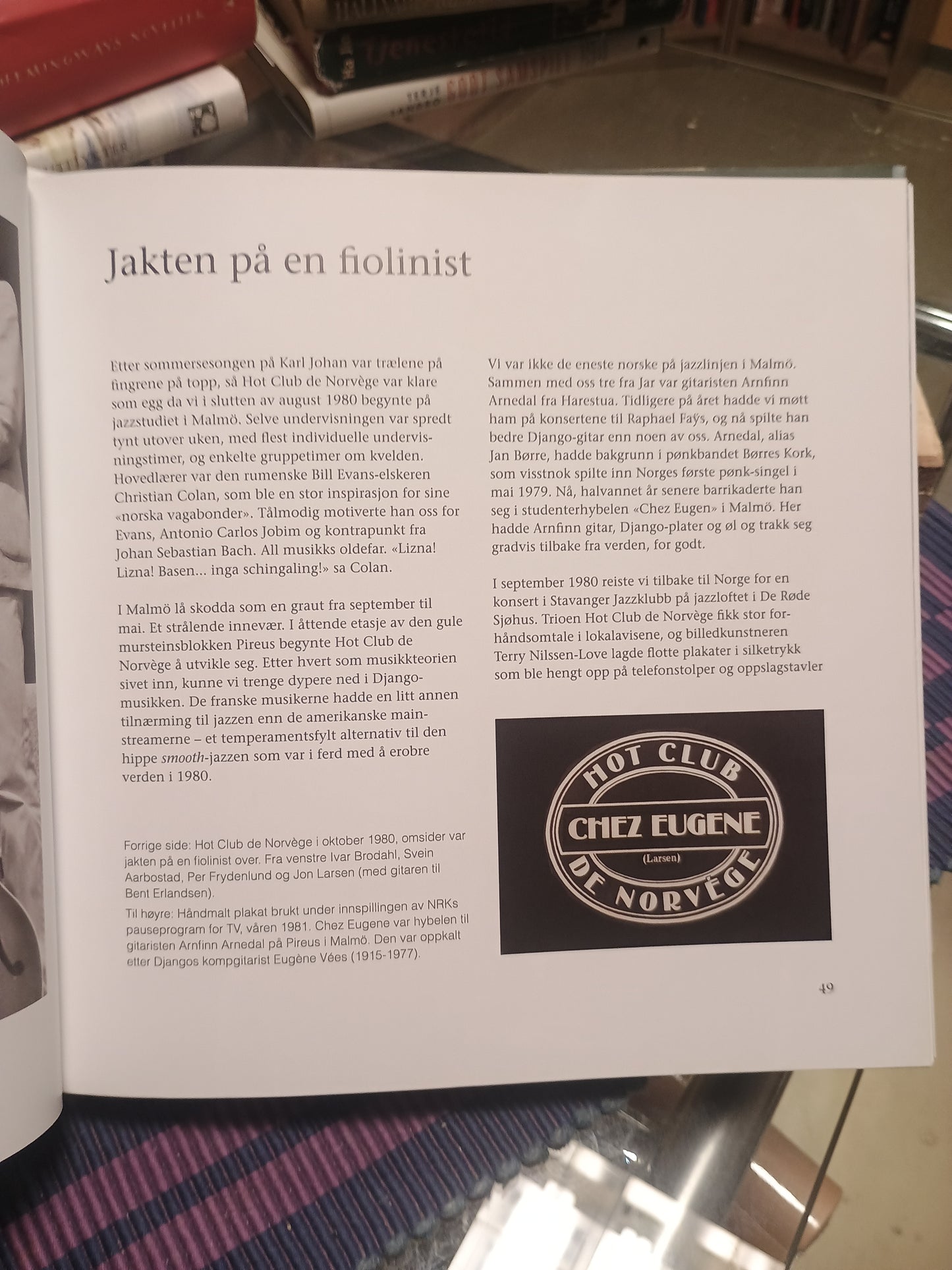 Hot Club de Norvege, Jon Larsen