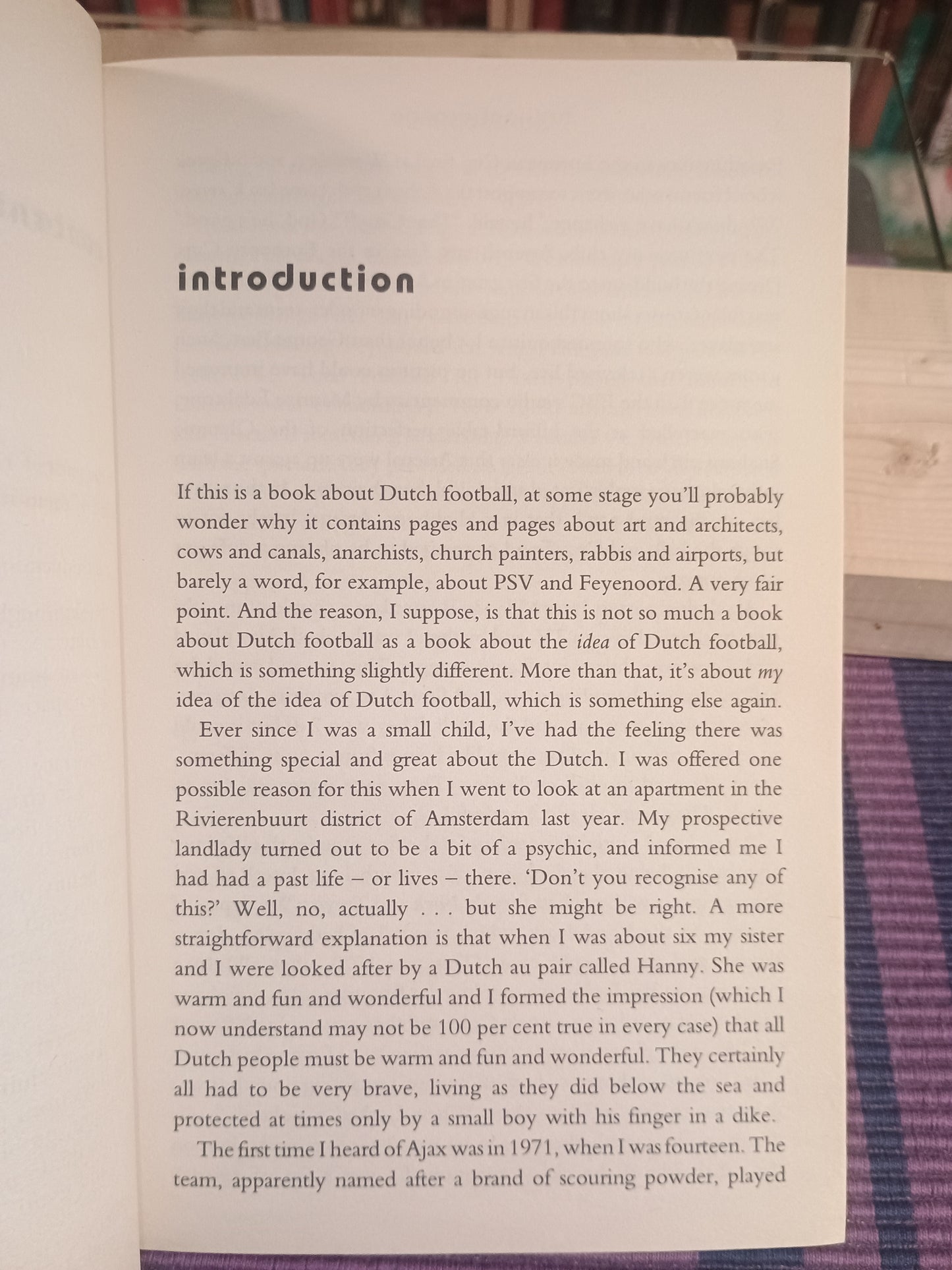 brilliant orange: the neurótico genius of Dutch football, David Winner