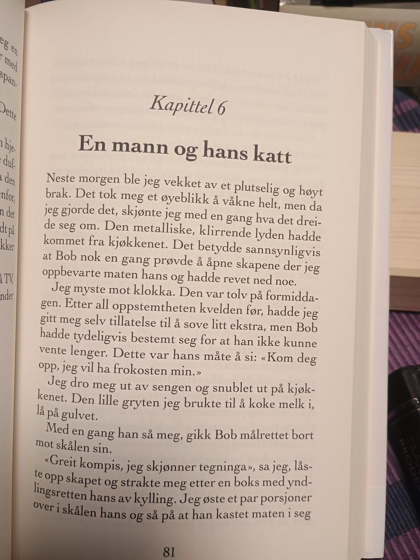En gatekatt ved navn Bob, James Bowen