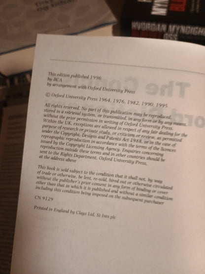 The Concise Oxford Dictionary of Current English, Della Thompson