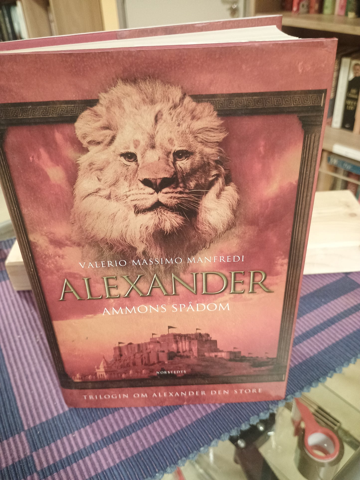 Alexander: Ammons spådom, Valerio Massimo Manfredi (svensk utgave)