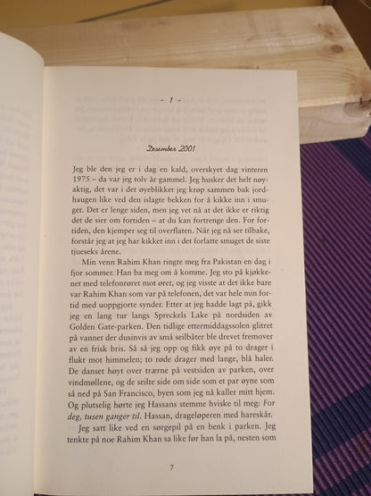 Drageløperen, Khaled Hosseini
