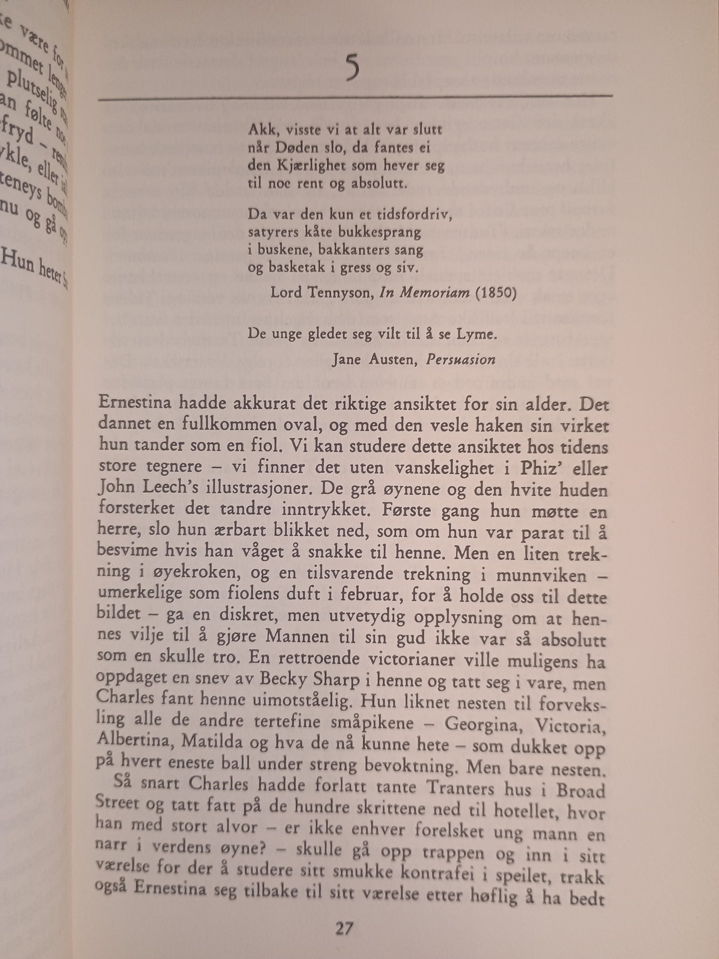 Den franske løytnants kvinne, John Fowles