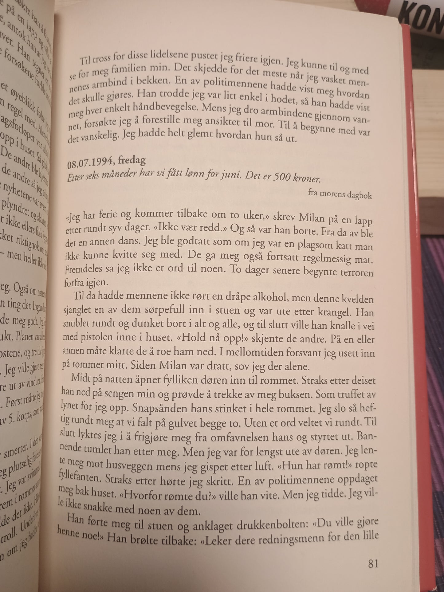 Leila - et hjelpeløst offer, Alexandra Cavelius