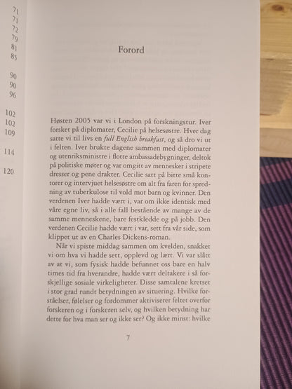 Forskeren i forskningsprosjektet. Cecilie B. Neumann og Iver B. Neumann