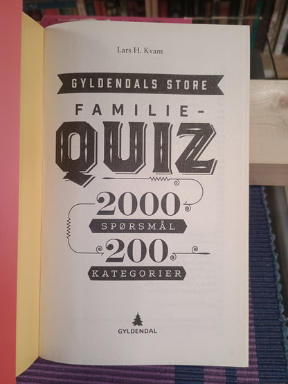 Gyldendals store familiequiz, Lars Hojem Kvam