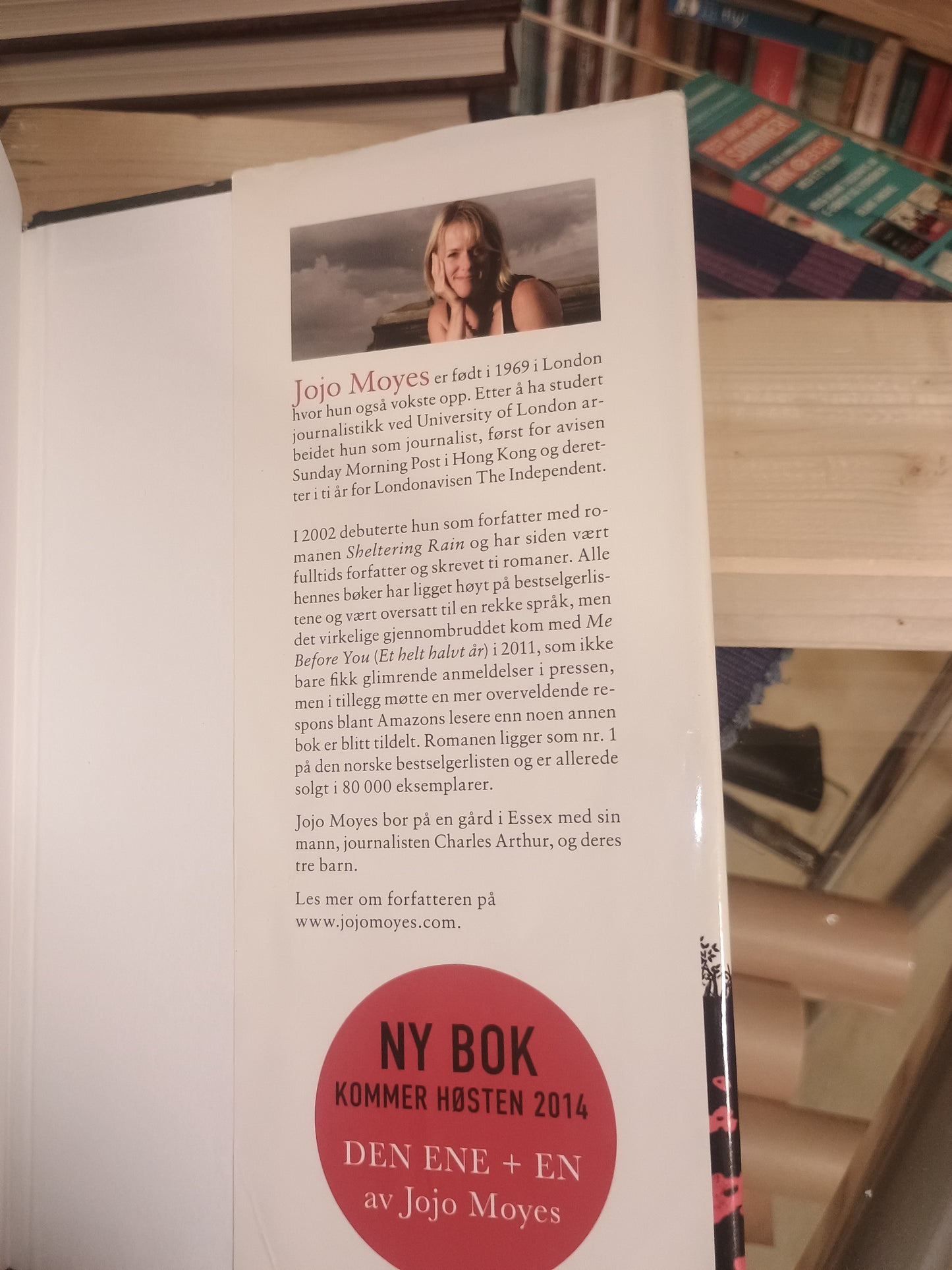 Et helt halvt år, Jojo Moyes