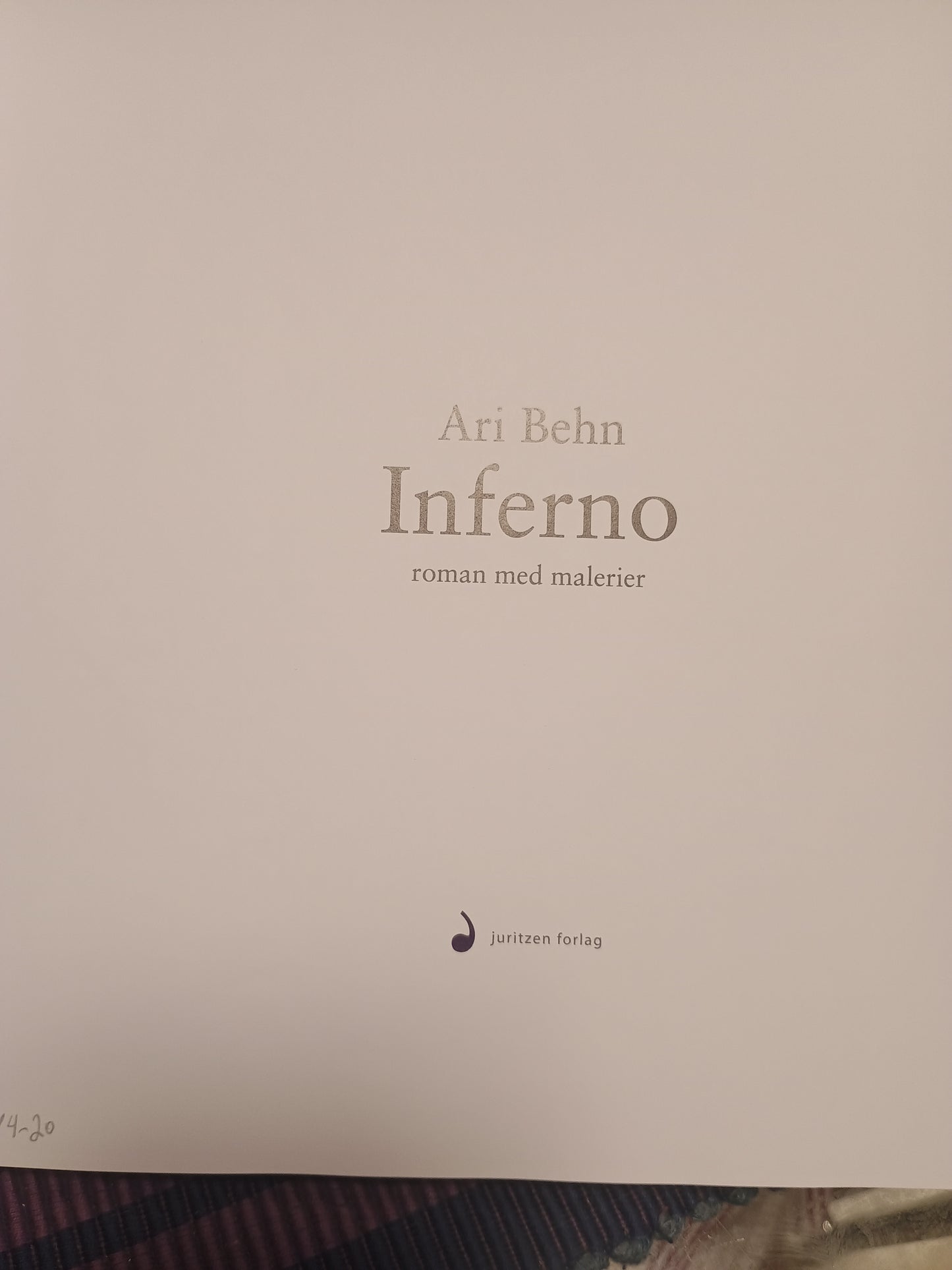 Inferno. Ari Behn