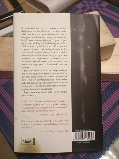 En kvinne i Berlin, Anonym