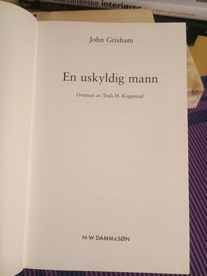 En uskyldig mann, John Grisham