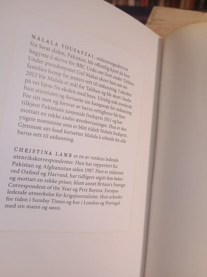 Jeg er Malala, Malala Yousafzai og Christina Lamb