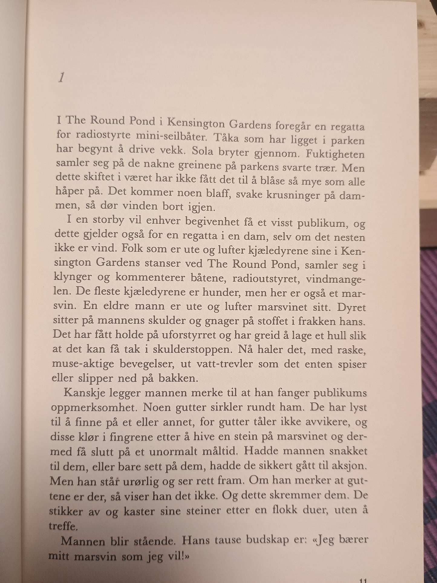 Mannen på motorsykkelen, Jon Michelet