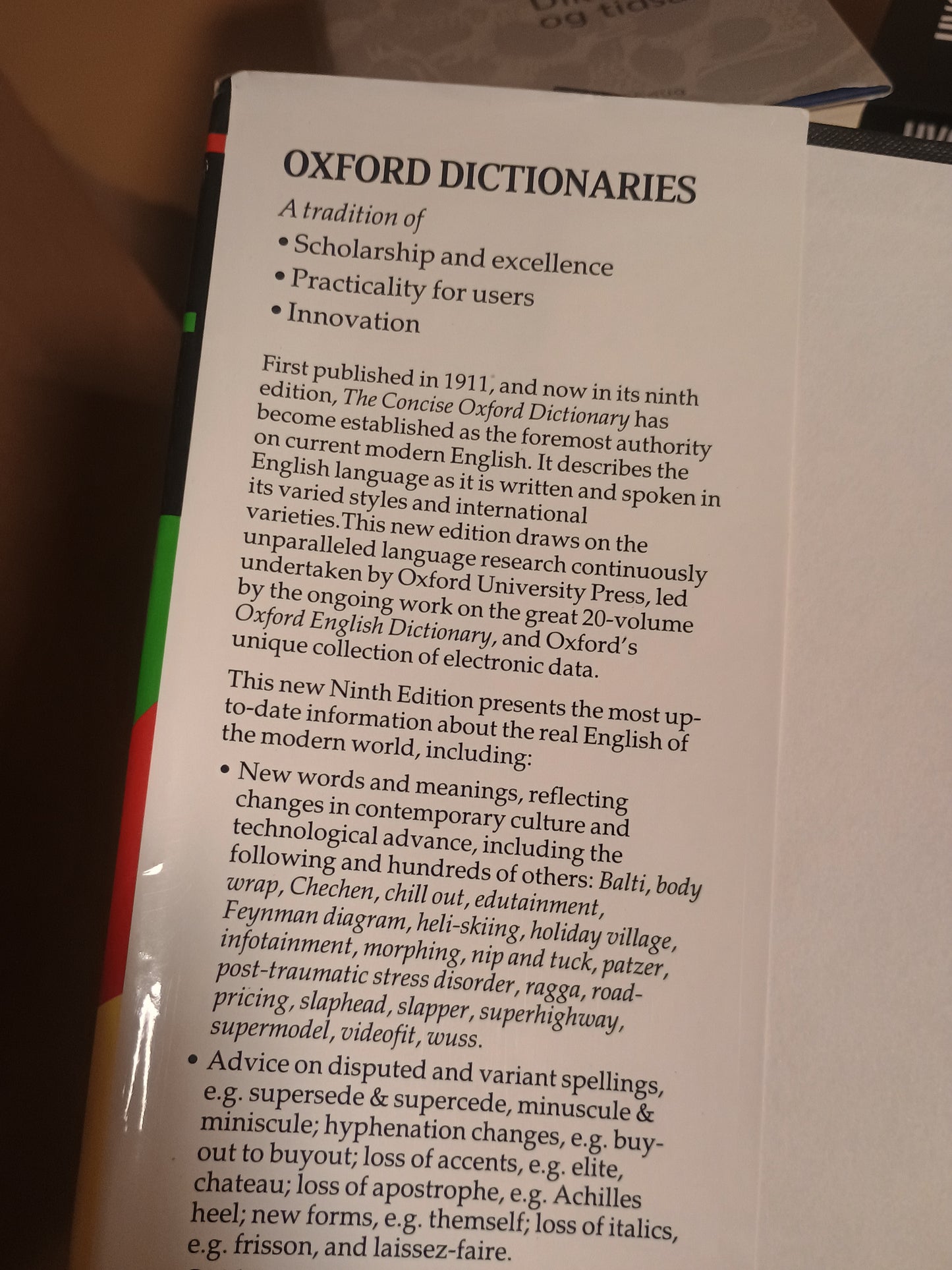 The Concise Oxford Dictionary of Current English, Della Thompson