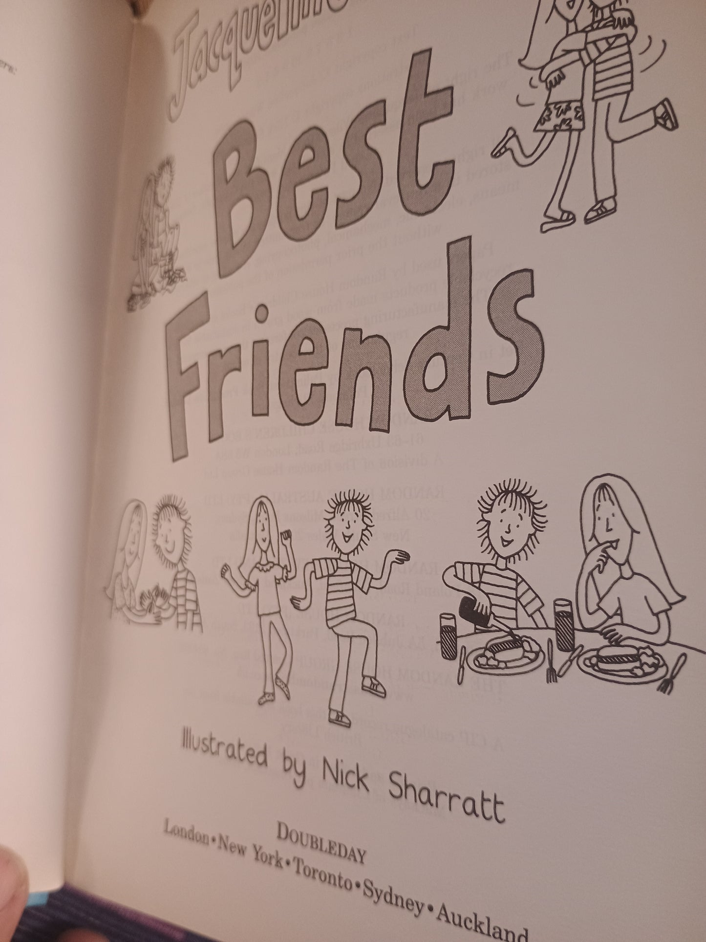 Best Friends, Jacqueline Wilson