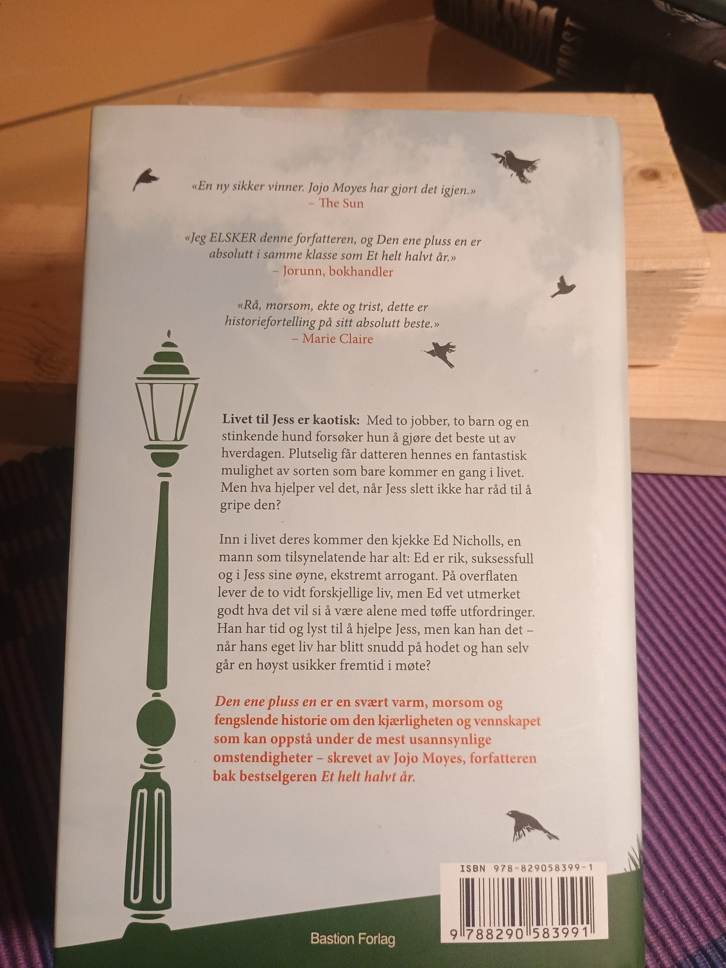 Den ene pluss en, Jojo Moyes