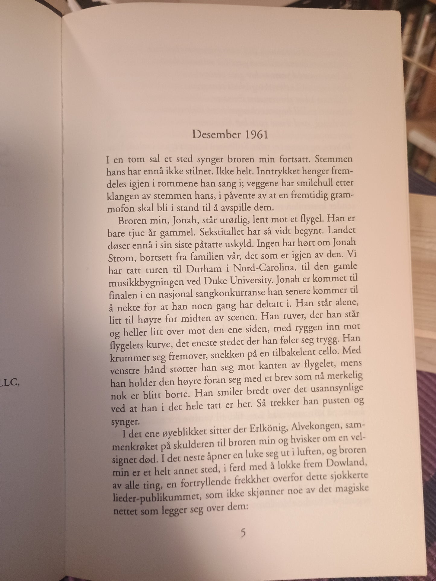 Sang i tid og rom, Richard Powers
