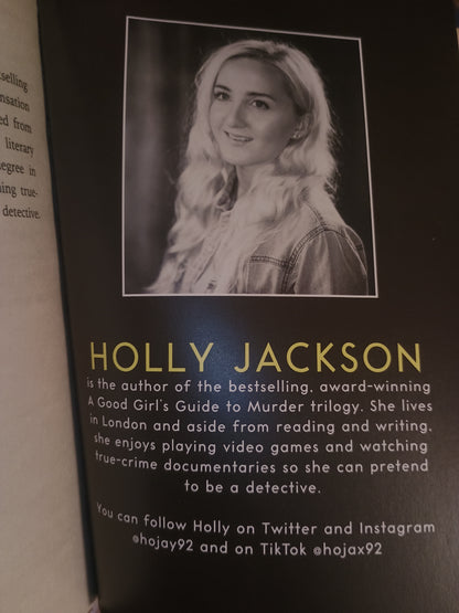 Five survive, Holly Jackson