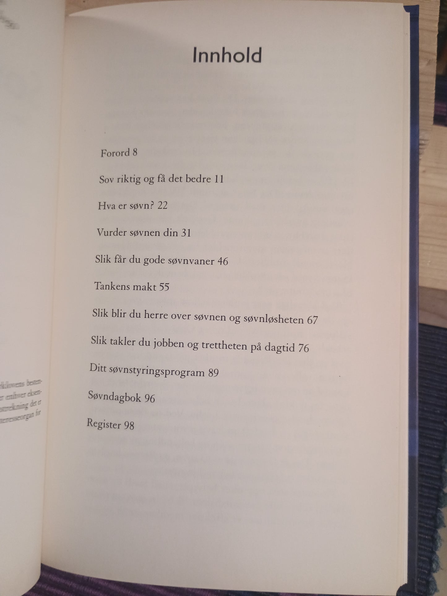 Sov bedre: Åtte trinn til bedre søvn: Steven James Linton