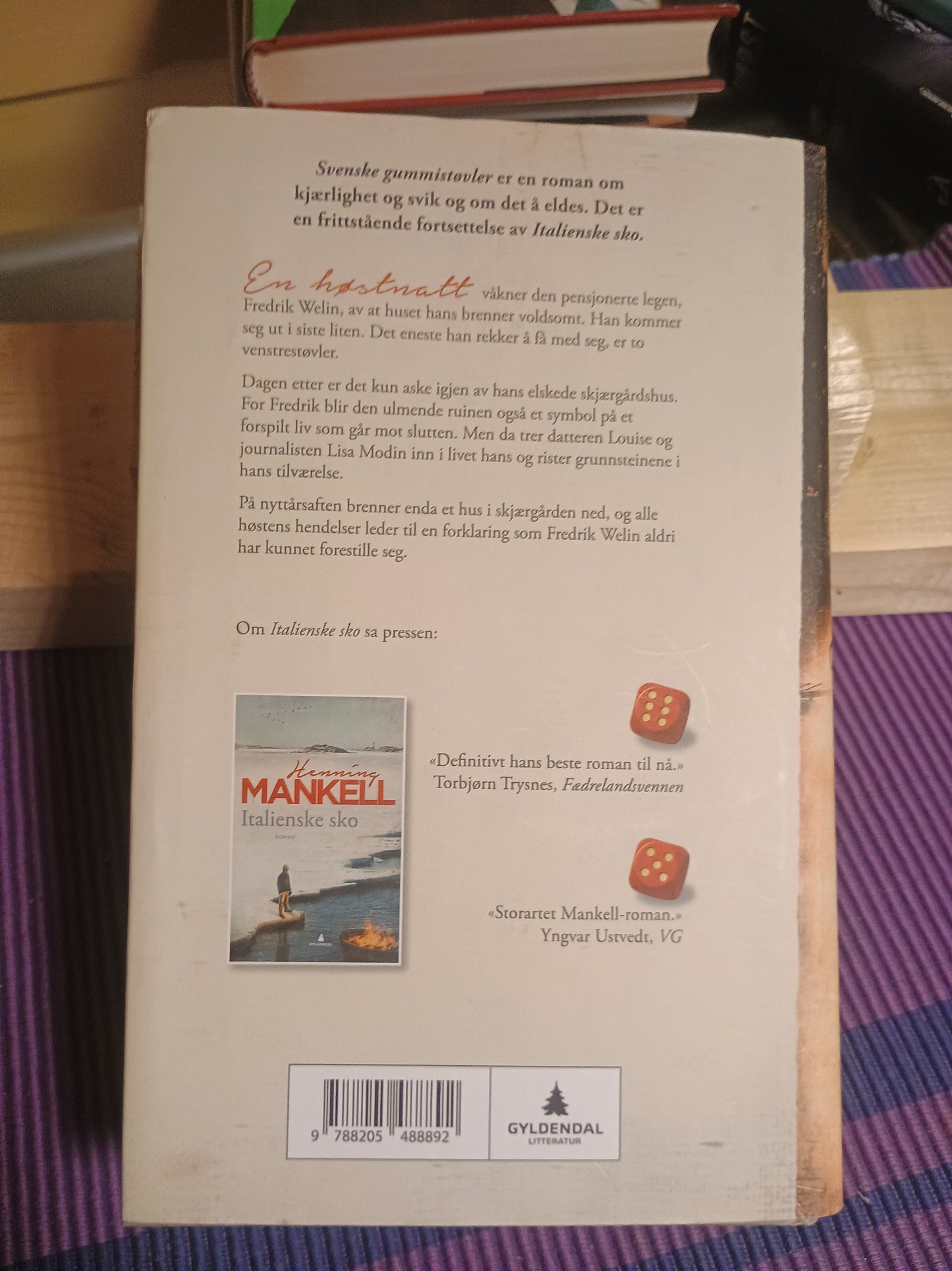 Svenske gummistøvler, Henning Mankell