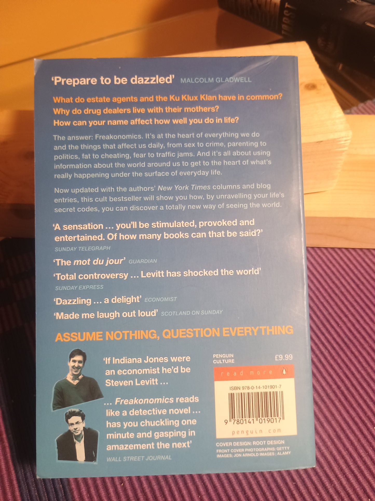 Freakonomics, Steven D. Levitt & Stephen J. Dubner