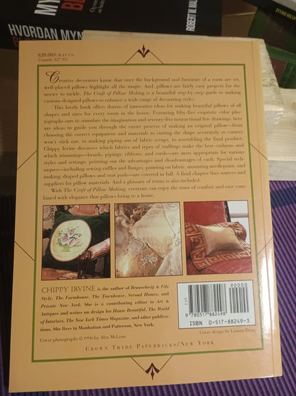 The craft of pillow making, Chippy Irvine