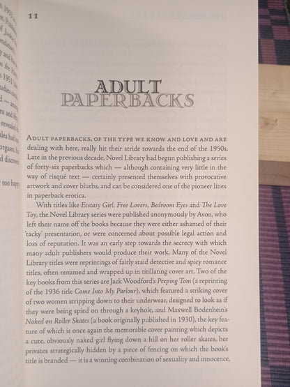 Hip Pocket Sleaze: The Lurid World of Vintage Adult Paperbacks, John Harrison